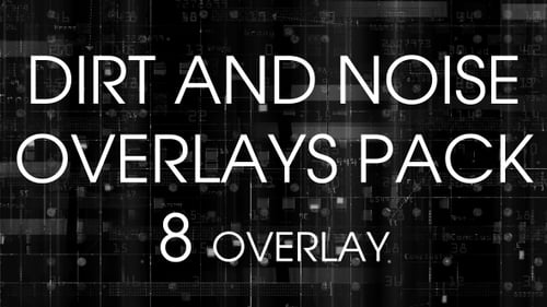 Digital Glitch and Noise Overlays