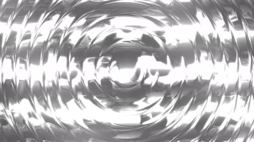 Glossy Waves 4K Background