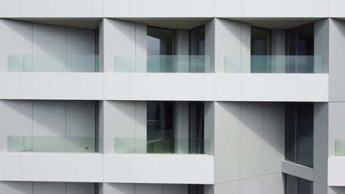 Modern Office or Residential Building Background