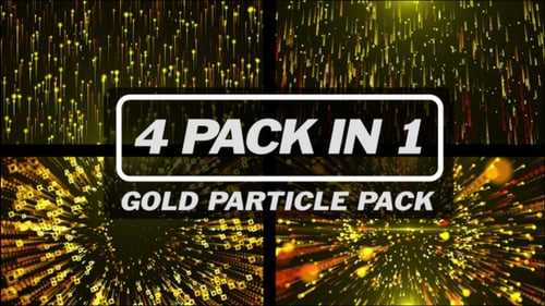 Gold-Partikel-Paket