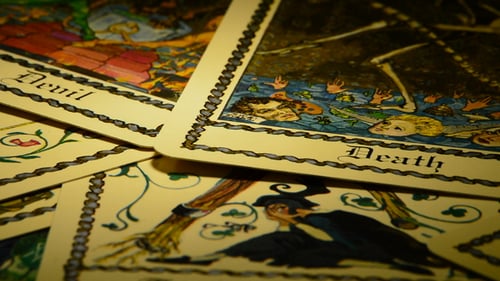 Tarotkarte Teufel und Tod
