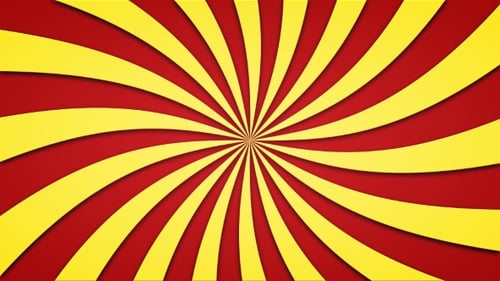 Footage Animated Background Of Rotating Beams