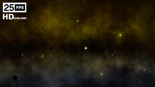 Asteroid And Galaxy