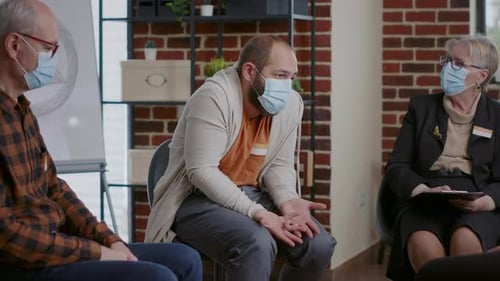 Support Group Meeting During Pandemic