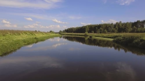 Flying Over The River