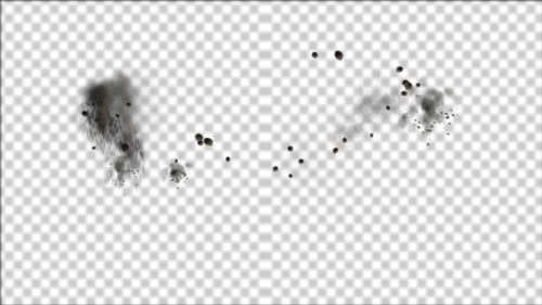 Bullet Hits on Wall