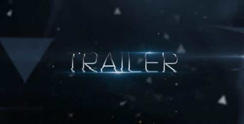 Dynamic Cinematic Title Sequence with Metallic Text Reveal