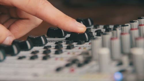 Working With Sound Mixing Console