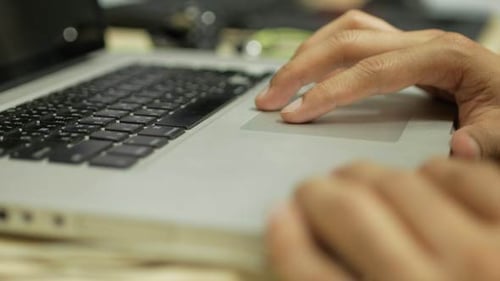 Touchpad eingeben