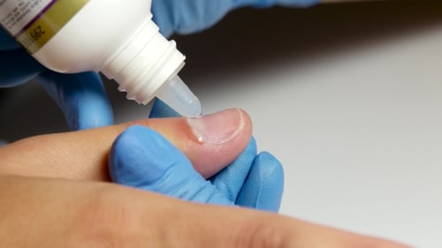 Manicure Deals Remover At The Cuticle.