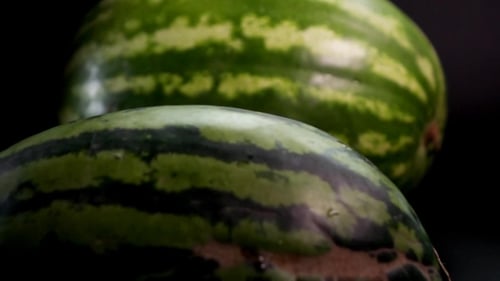 Two Fresh Tasty Watermelons