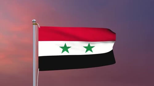 Flagge Syriens