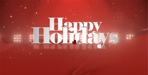 Retro Glitch Transition Title Animation