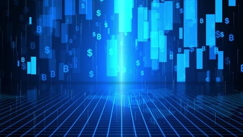 Stock market or forex trading graph. Chart in financial market financial investment and economic.