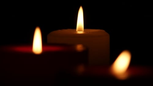 Candles Burning Brightly in the Dark