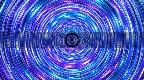 Blaue Kreise
