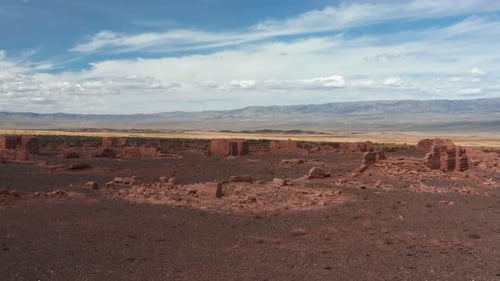 Ruins of an Ancient Buddhist Monastery in Mongolia