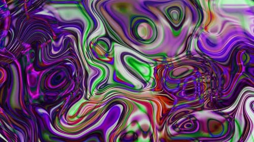 Abstract Fluid Iridescent Colors Liquid Background Motion