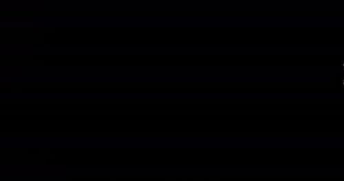 Water Spray on Black Background