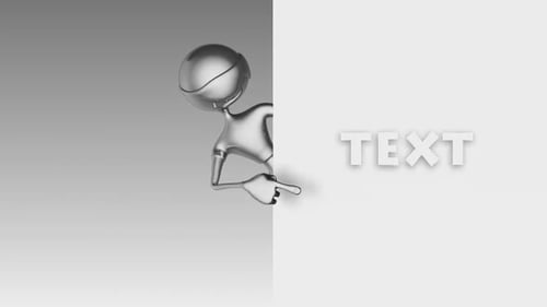 Silver 3D Man - Billboard Show 2