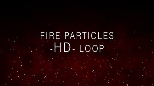 Fiery Embers Rising Background Loop