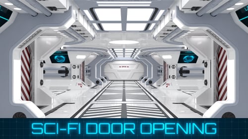 Sci-Fi Door Opening