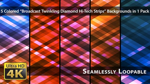 Dynamic Glowing Geometric Abstract Pattern Background