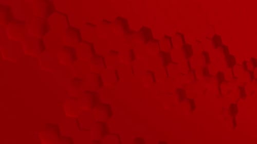 Abstract Geometric Hexagon Loop Background