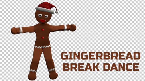 Gingerbread Break Dancer