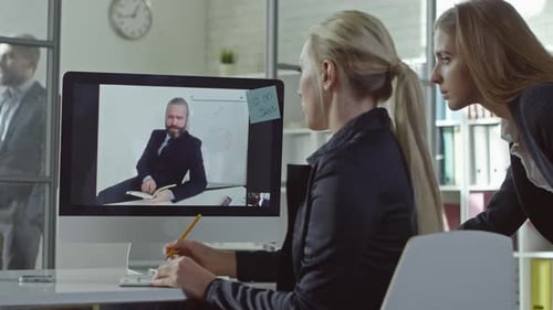 Videochat mit dem Chef