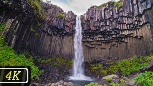 Svartifoss Waterfall