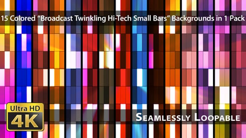 Barres Broadcast Twinkling Hi-Tech - Pack 02