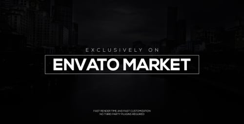 Dynamic Corporate Title Animations with Clean Modern Minimal Text