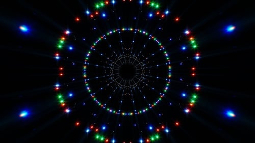 Colorful Glitter Lights for Sound Beat