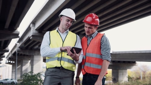 Workers Discusses a Project