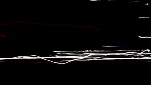 A Flickering, Analog TV Signal With Bad Interference, Static, And Color Bars.
