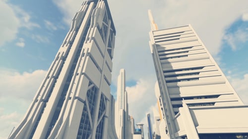 Modern Futuristic City