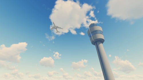 Flughafen-Turm - 2