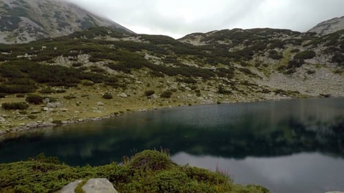 Images aériennes du Fish Lake Pirin 1