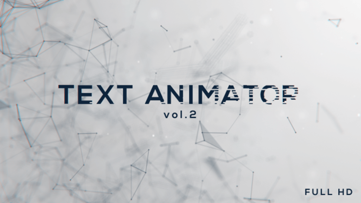 Text Animator vol.2, Titles ft. after effects & broadcast - Envato