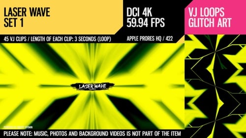 Laser Wave (4K Set 1)