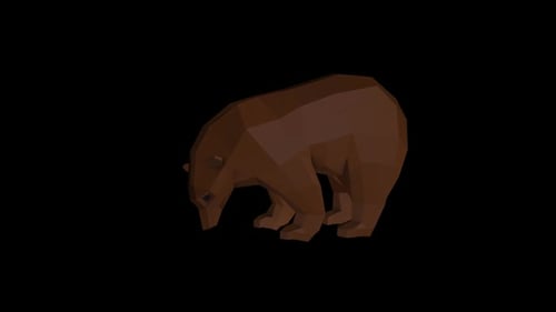 Low Poly Bear