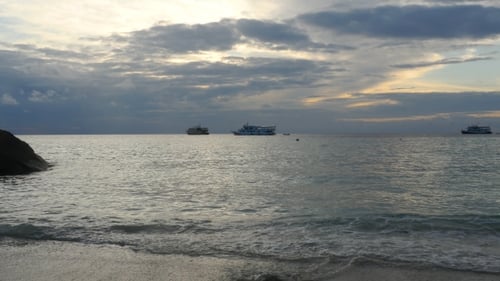 Morning Ocean Landscape