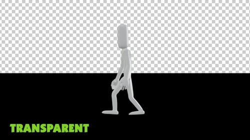 PoseMan Depressed Walk Animation