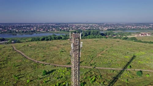 Tower Antennas Telecommunication Cell Phone