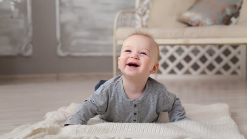 Happy Cute Little Baby