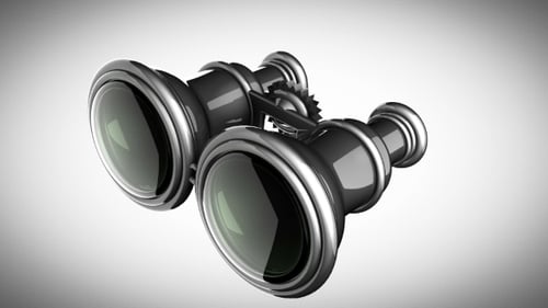 Metal Retro Binocular