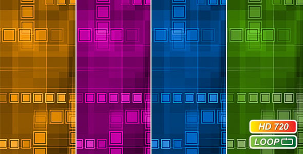 Flying squares, Backgrounds Motion Graphics ft. square & crosswise - Envato