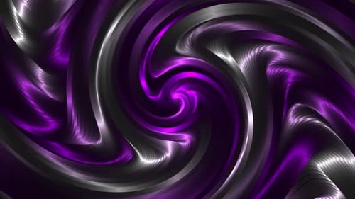 Abstract Purple Twisted Line Background Animation