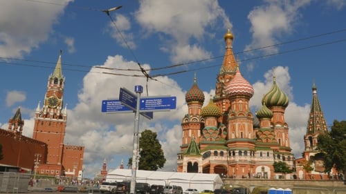 Red Square, View Of St. Basil's Cathedral